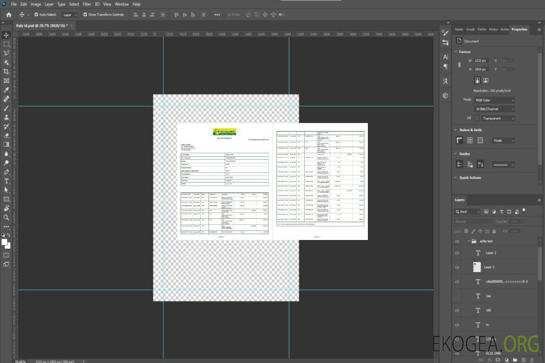 Relevé bancaire Inde KVB 2 pages template Relevé bancaire Inde KVB 2 pages template